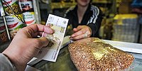 Гречка и сахар. Коричневый