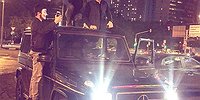 «Золотой» мальчик устроил скоростные гонки