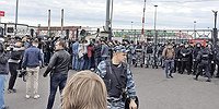 Штурм рынка мигрантами в Люблино