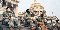 Вашингтон переходит на инаугурационное положение