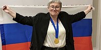 Флаг чемпионки