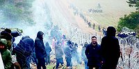 Бои с мигрантами на линии Керзона