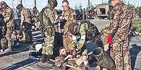 Как в Мариуполе сдавались нацики «Азова»