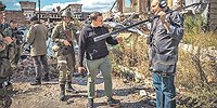 Съемки фильма о спецоперации в Донецке